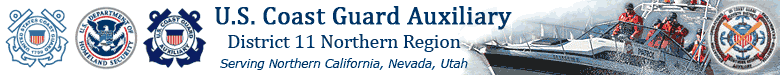 U.S. Coast Guard Auxiliary - 11th District Northern Region - Serving Northern California, Nevada, Utah